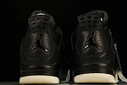 Hair Retro 4 Jordan Black Pony 0807